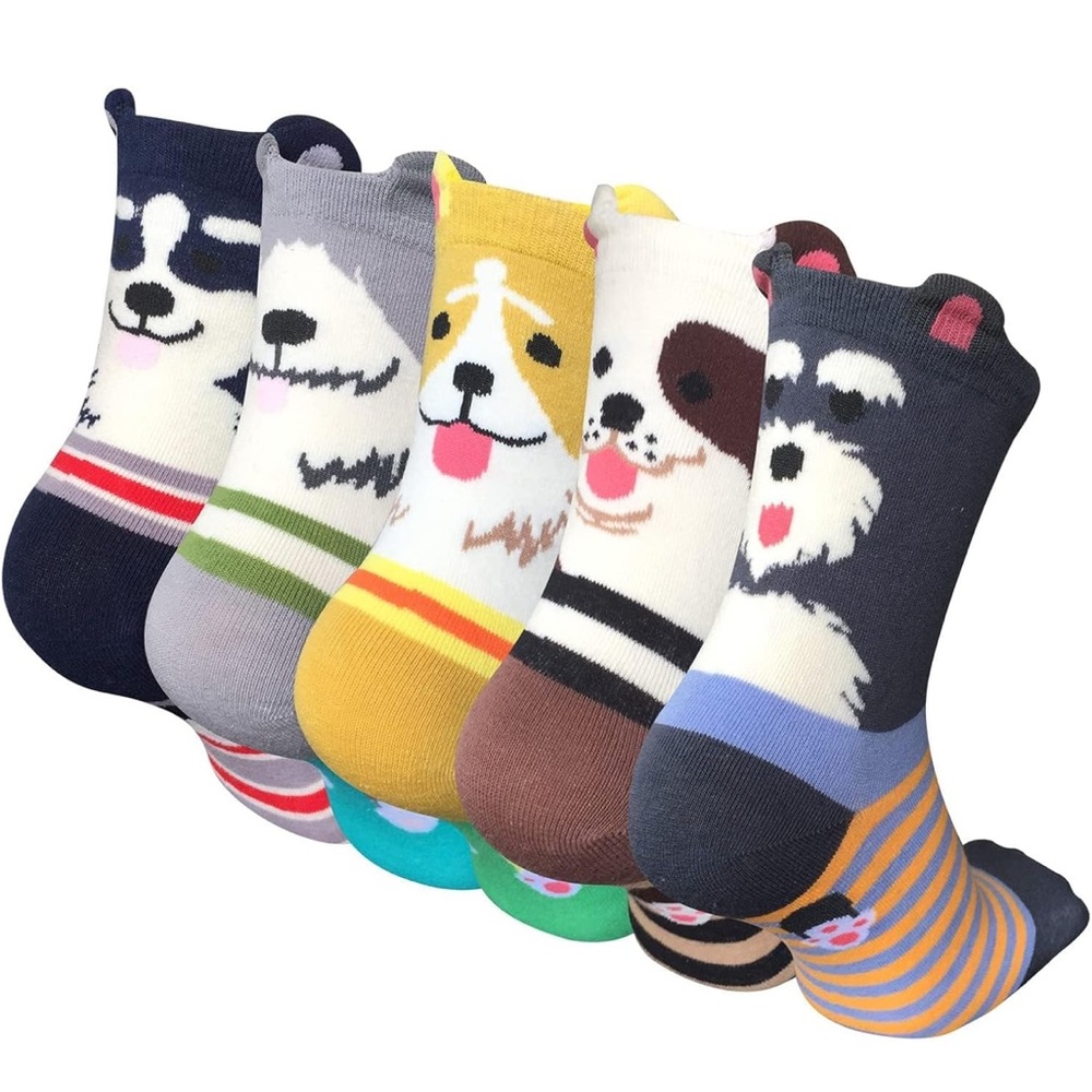 Womens Novelty Dog Socks